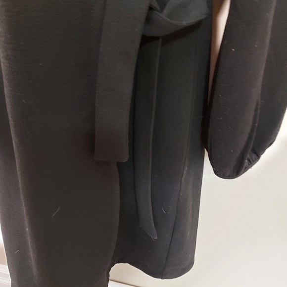 NWT Madewell Texture & Thread Long-Sleeve Side-Tie Dress - Picture 6 of 11